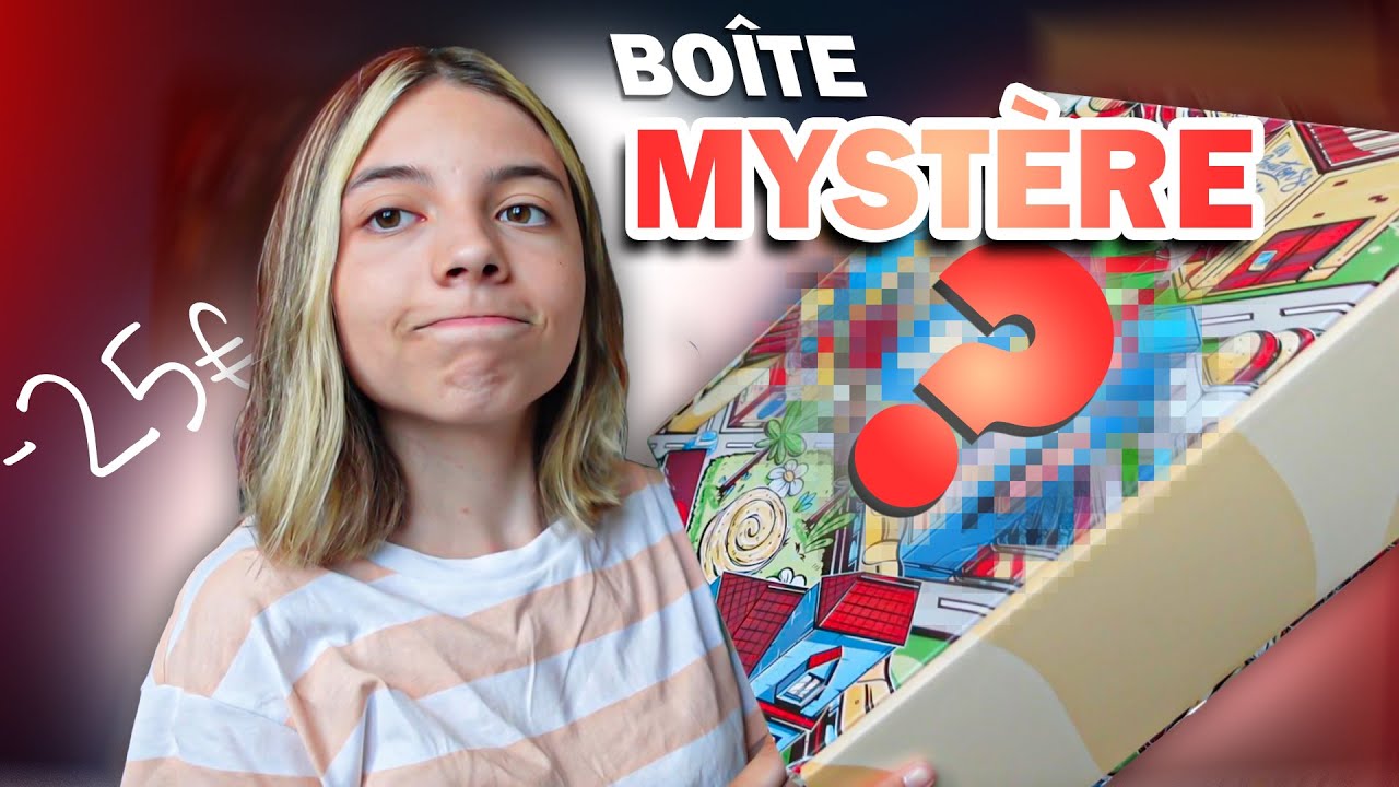 J'AI COMMAND&Eacute; CETTE BO&Icirc;TE MYST&Egrave;RE REGALOUZZ ! (choqu&eacute;e😳)