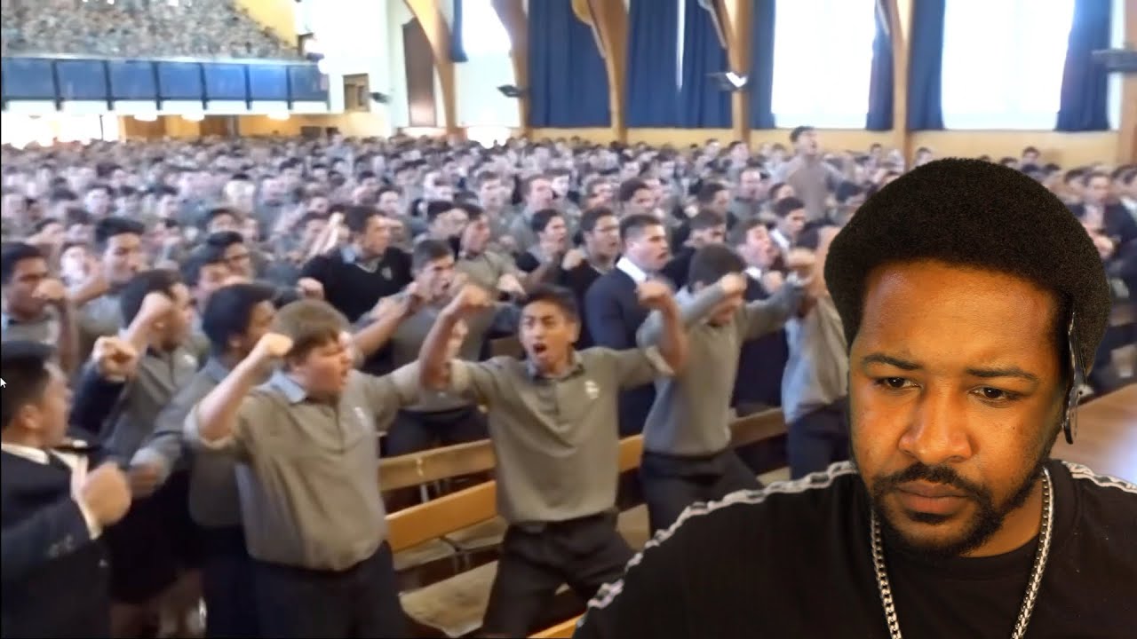 HIGH SCHOOL BOYS HONOR RETIRING TEACHER WITH MOVING HAKA | AMERICAN REACTION!!!