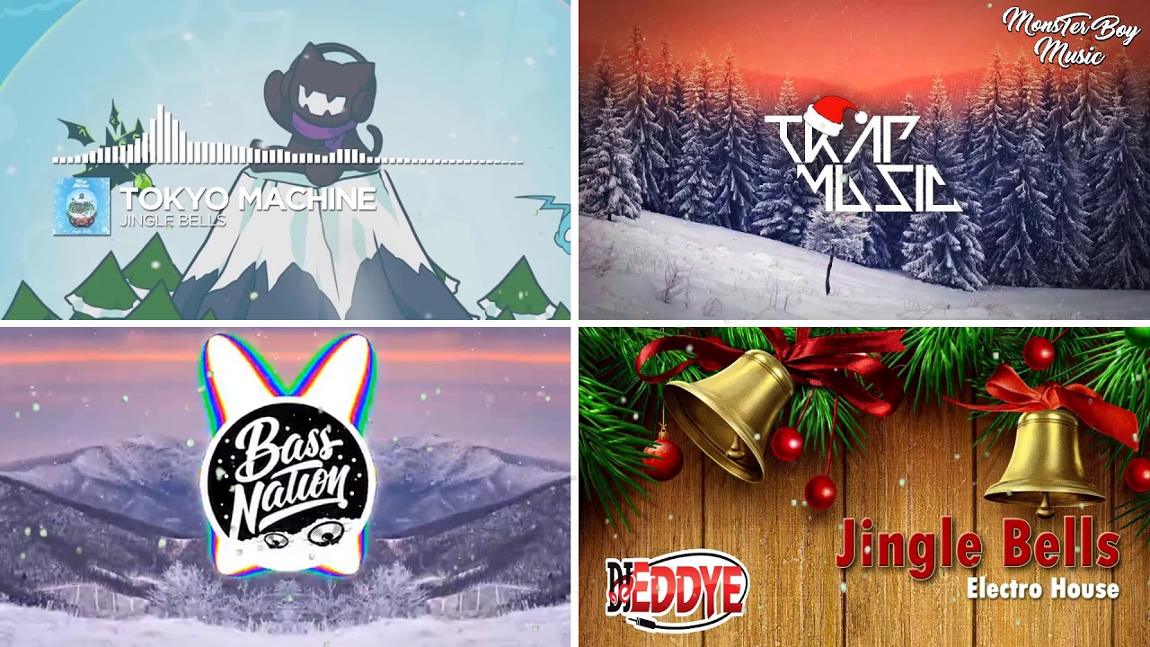 4 THE BEST JINGLE BELLS Remixes | Tokyo Machine | JAEGER | DJ Eddye