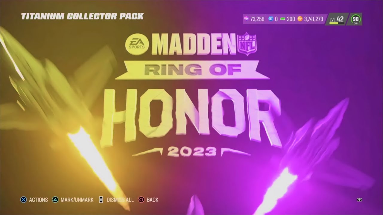 99 ROH and 98 UL PULLS!! TITANIUM PACKS!! ELITE PACKS!! - Madden 23 pack opening #66