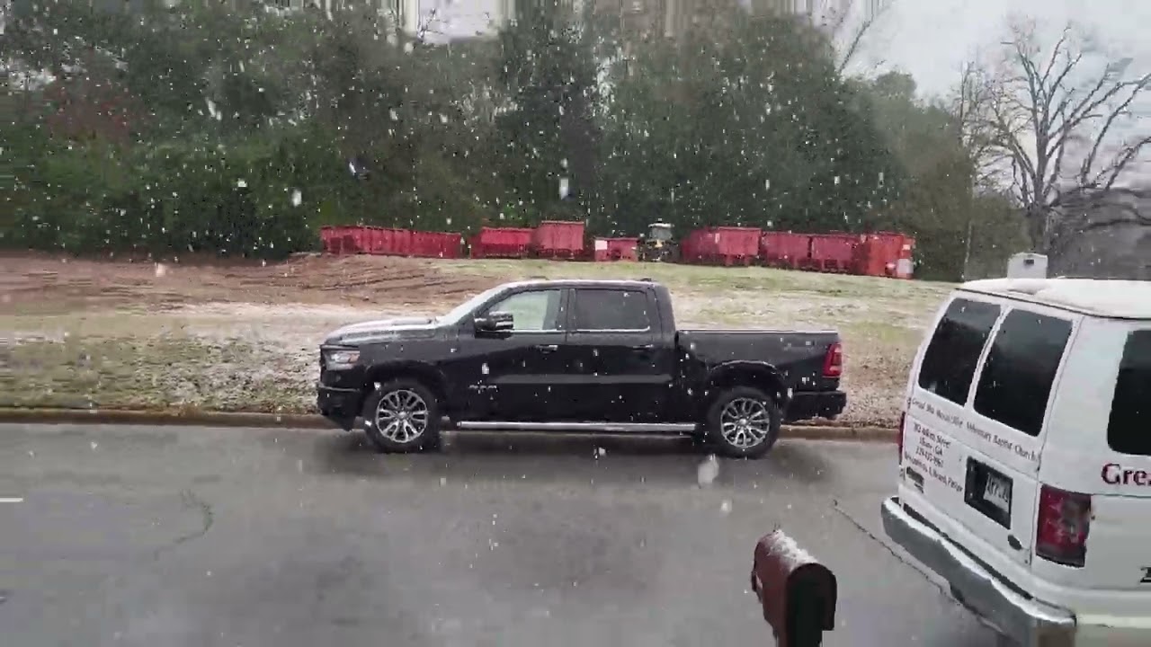 Snow in Albany Georgia!!!