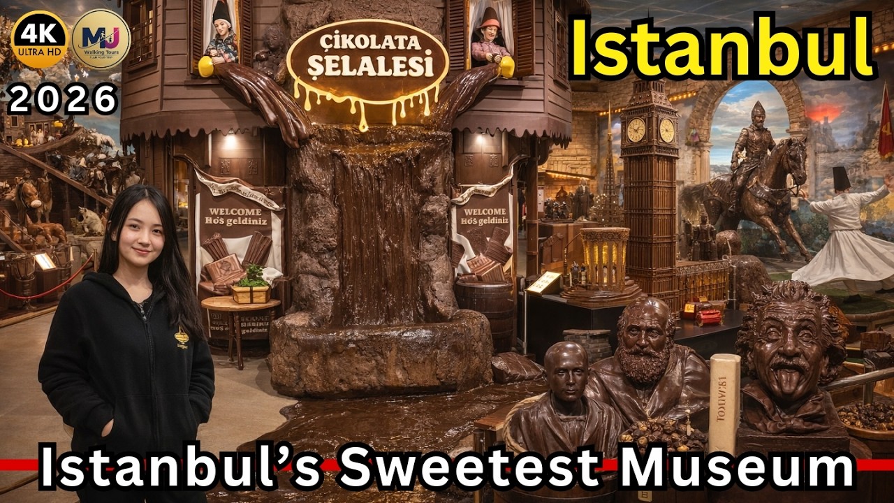 Would You Believe This Is All Chocolate? | Istanbul Hidden Museum 4K