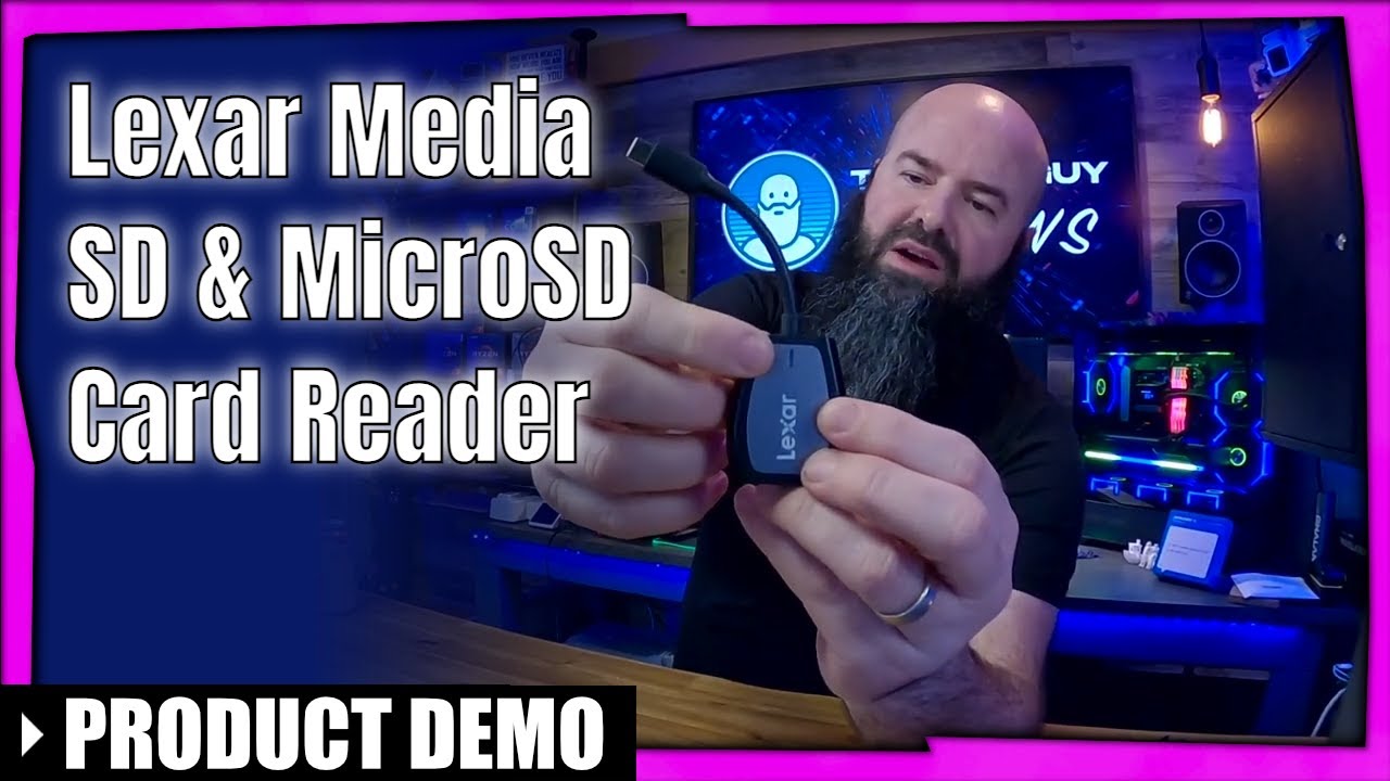 Lexar Media SD & MicroSD USB C Reader is the fastest tested!