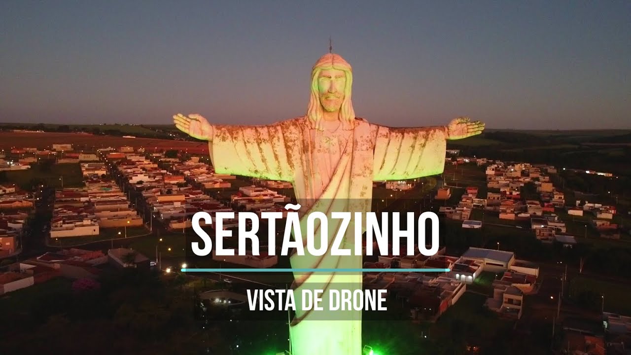 Sertãozinho, SP, Brasil, drone video 4K