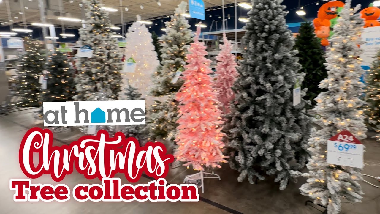 NEW! At Home Christmas Decor Shop With Me | At Home 2023 Christmas Tree Collection | Christmas 2023