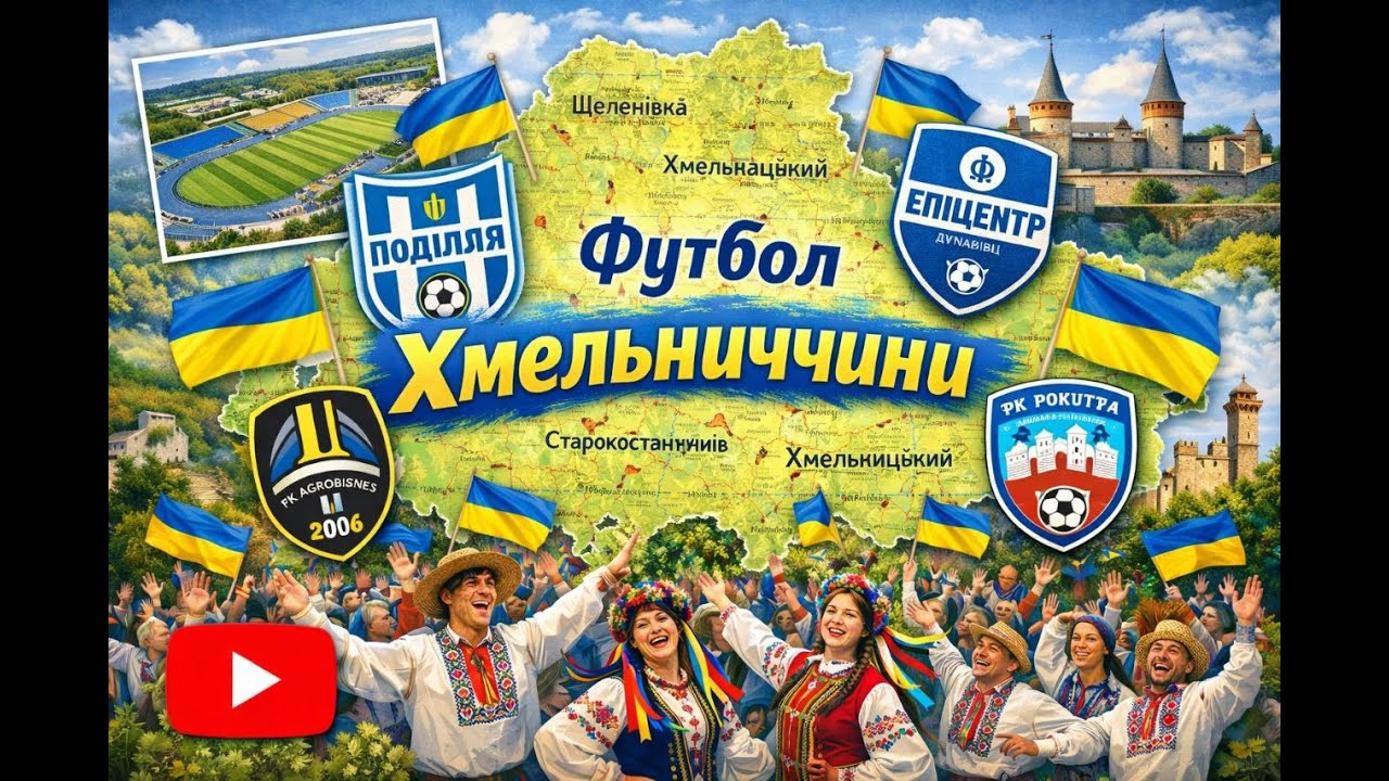Хмельницький футбол: шикарні гравці, славетні моменти, перспективні клуби. Українська футбольна мапа
