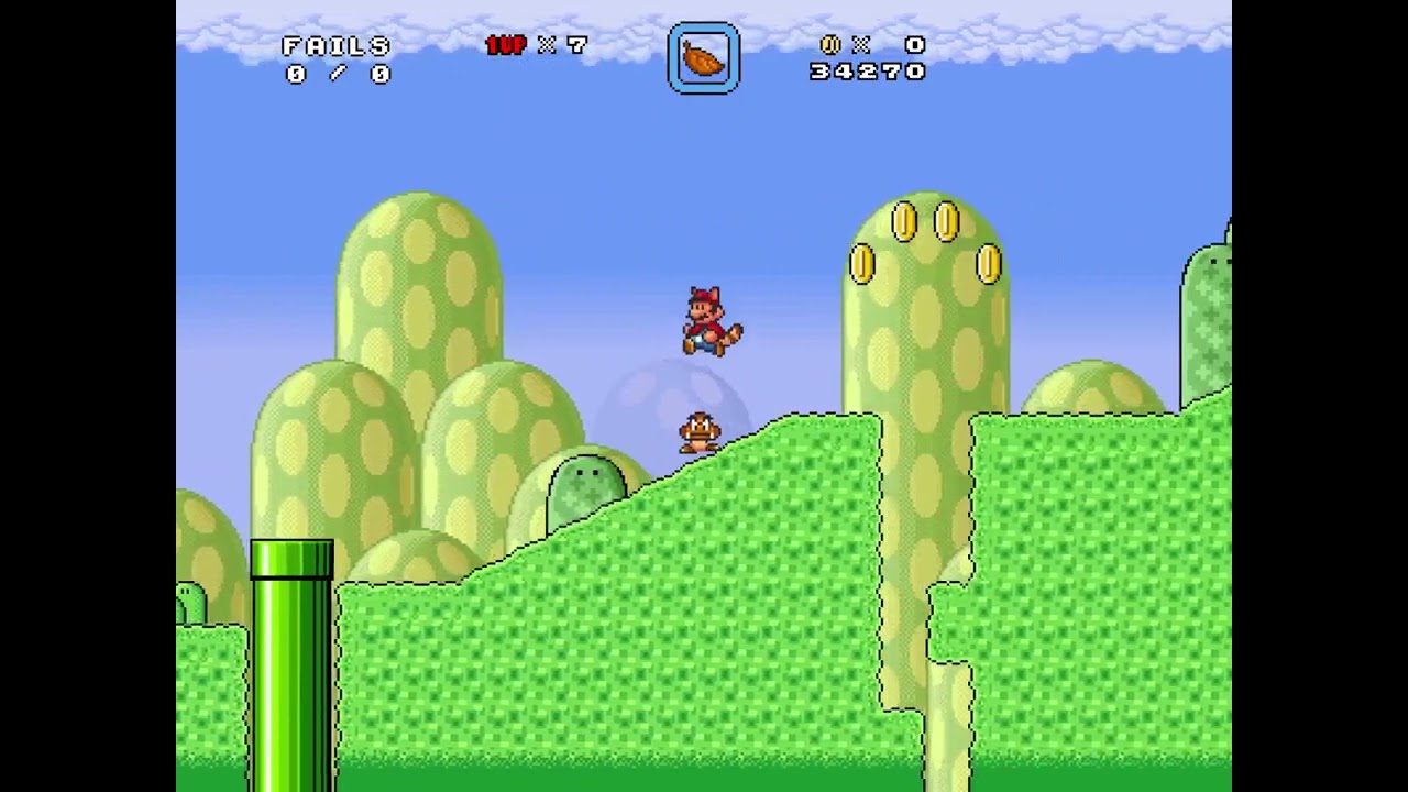 Super Mario Bros. X (SMBX, TheXTech) Longplay - Airship Attack