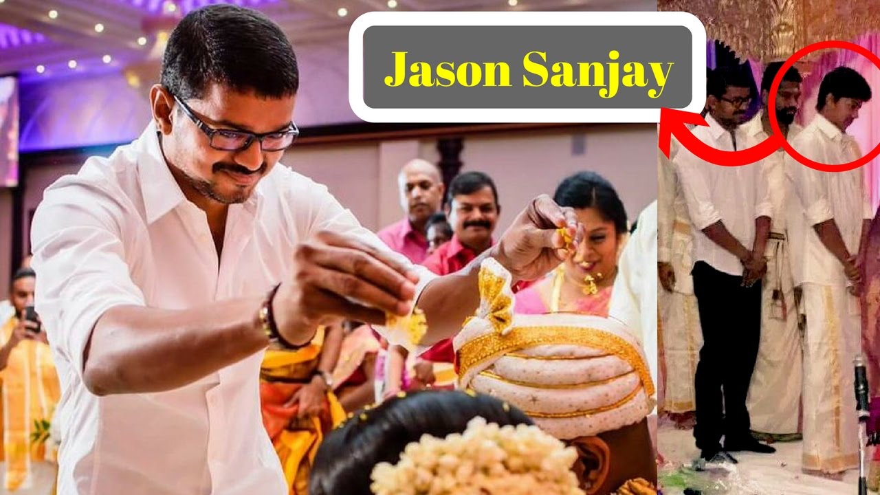Thalapathy Vijay and his Son Jason Sanjay Recent Canada Wedding Photos Video Gone Viral