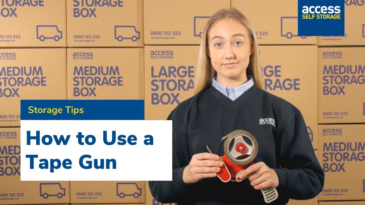 How to  Use a Tape Gun | Loading a Tape Gun