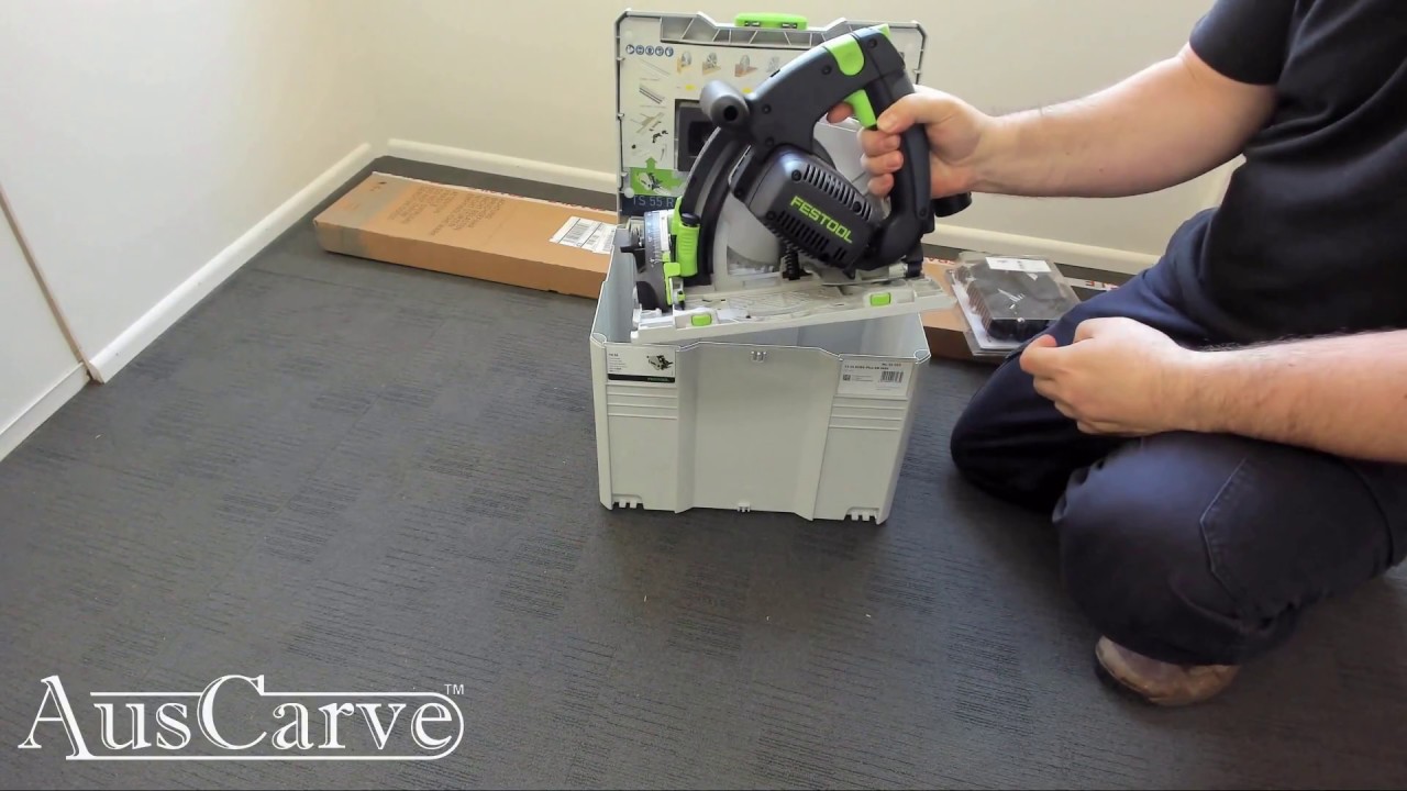 Festool TS55 REBQ Saw Unboxing