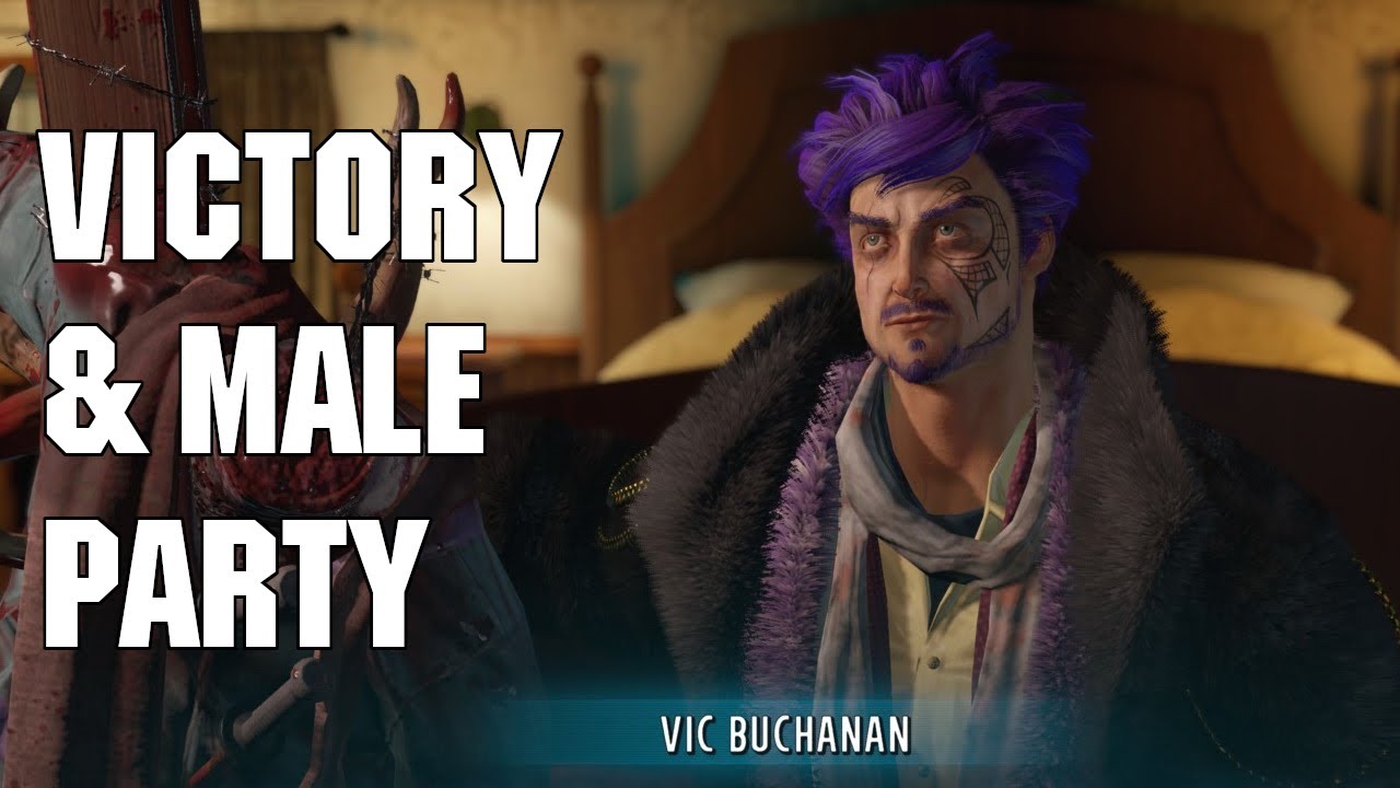 Wasteland 3 - Victory Buchanan. Male party - special line in conversation.