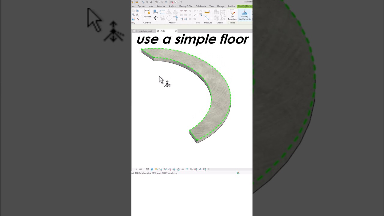 #revit ramps tip