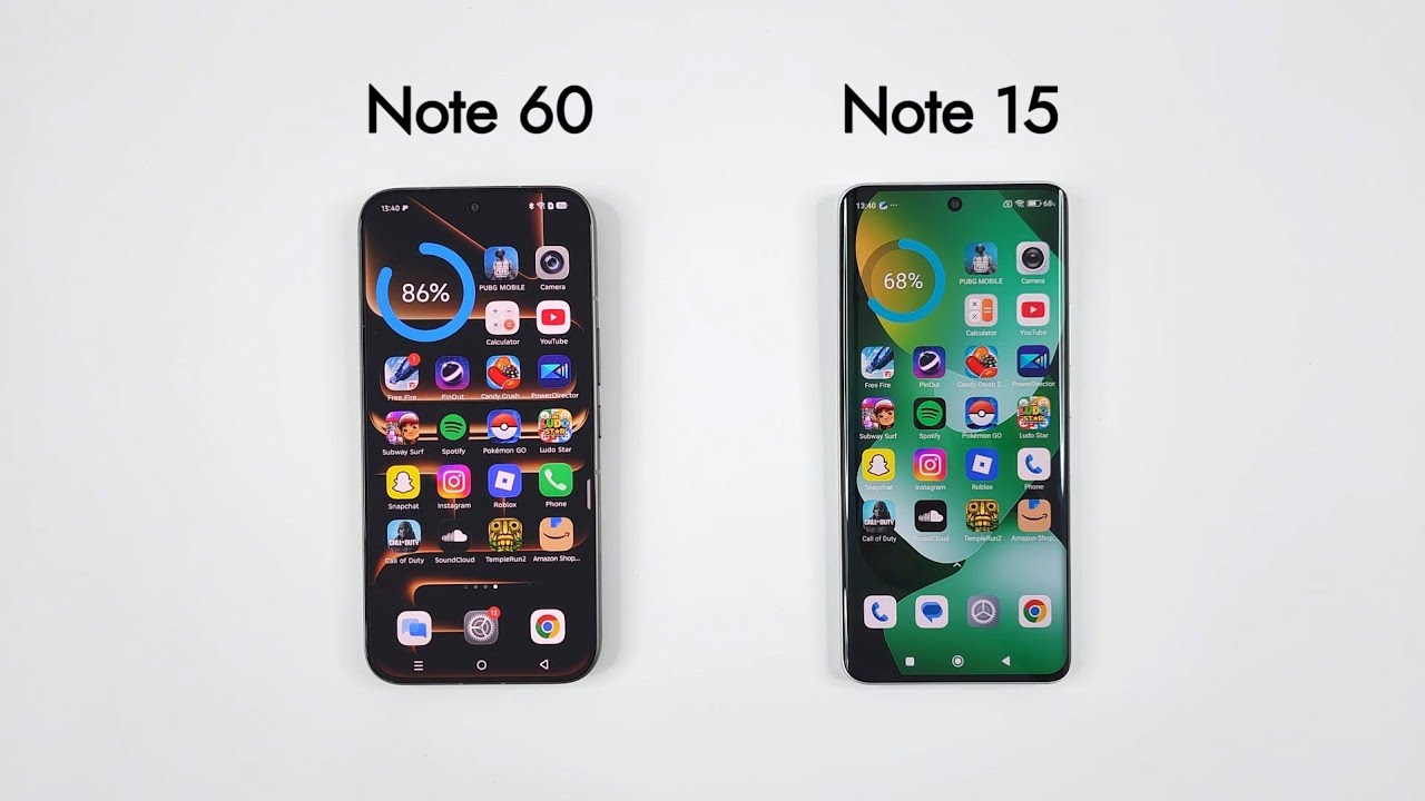 Infinix Note 60 vs Redmi NOTE 15 - SPEED TEST!