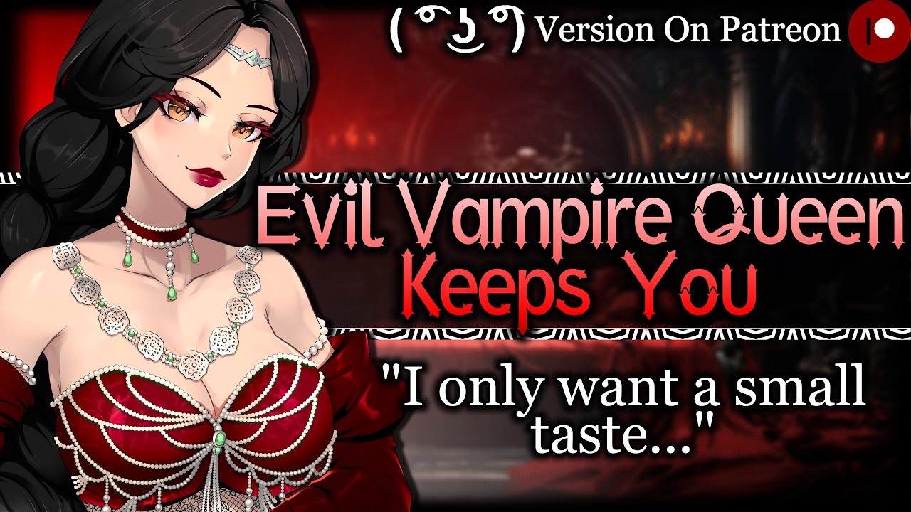 Evil Vampire Queen Keeps You All To Herself [Mature Woman] [Dominant] | Medieval ASMR Roleplay /F4M/