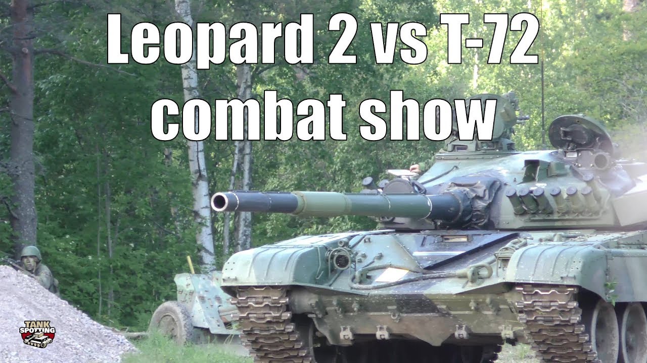 Leopard 2 vs T-72M1 - Combat Demonstration [4K] - Armoured Division 75th Anniversary