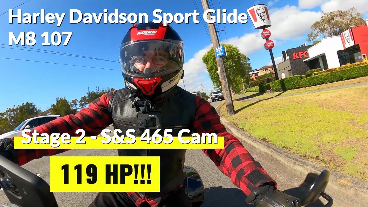 119HP Stage 2 Upgrade - Harley Davidson Sport Glide m8 107!