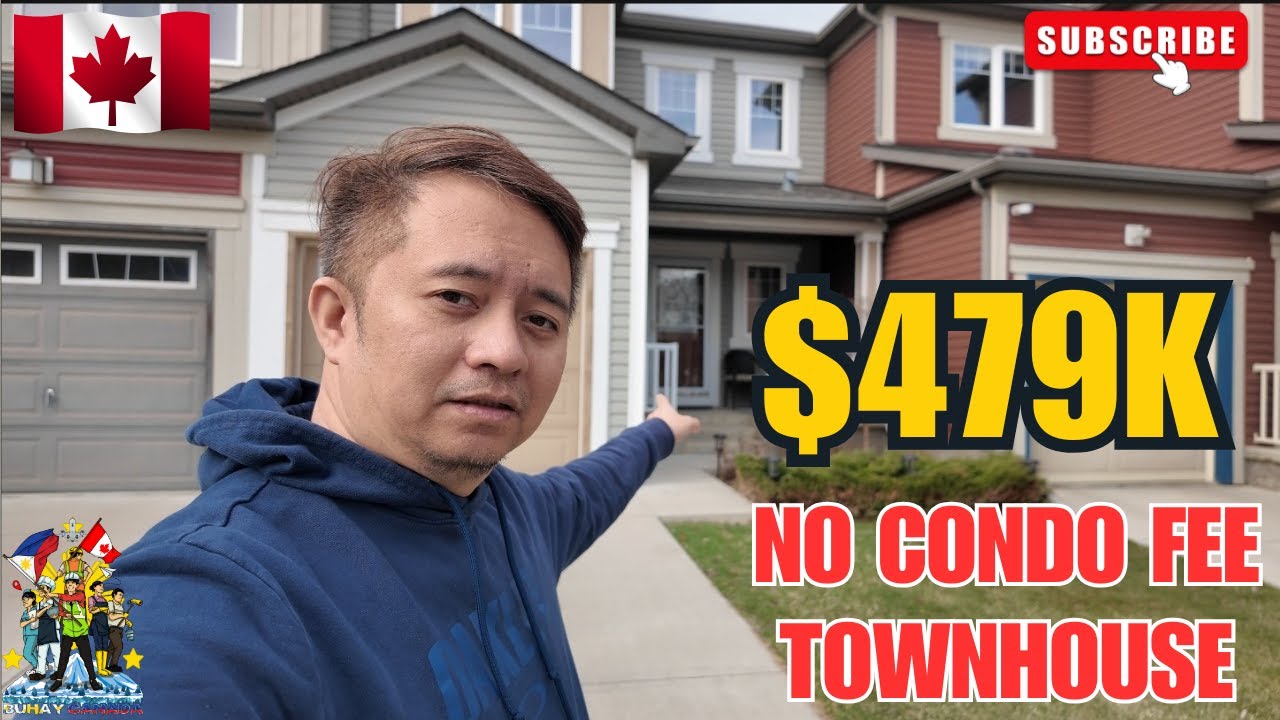 ANG GANDA NG TOWNHOUSE SA CHESTERMERE | BUHAY CANADA