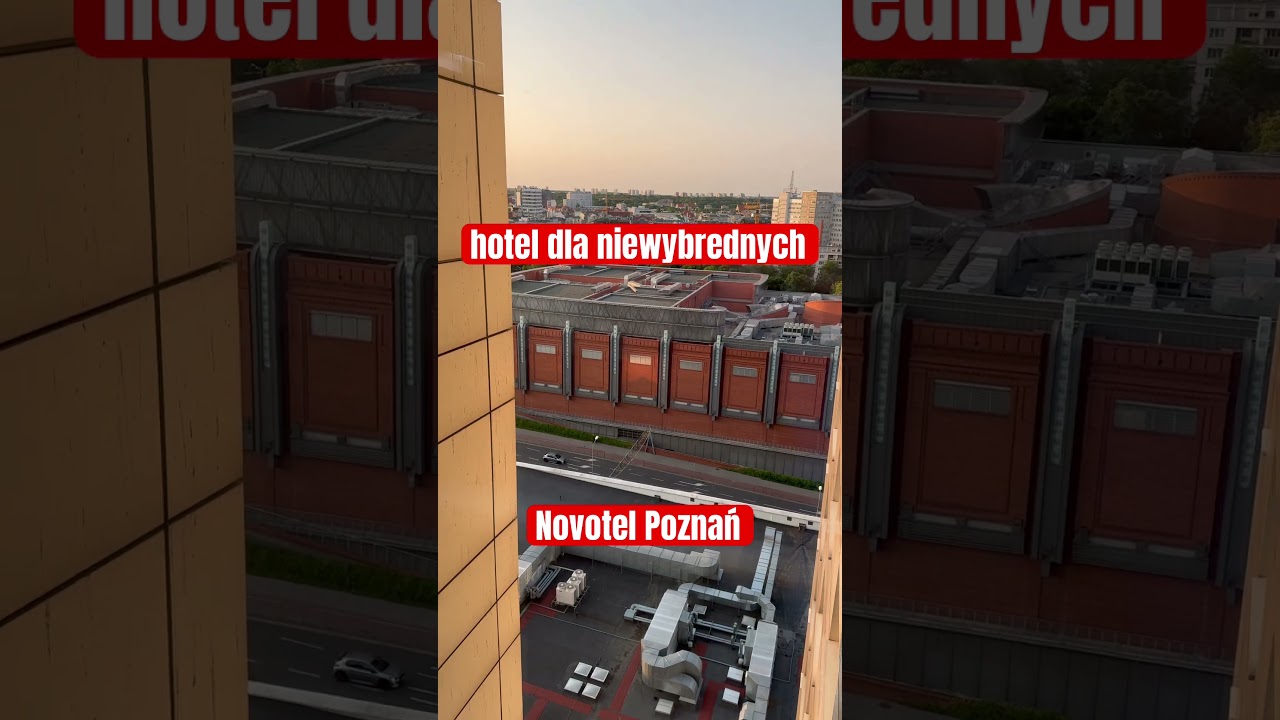 Novotel Poznań #hotel #recenzja #test #podr&oacute;że #biznes #novotel #polska #youtubeshorts #wow #city