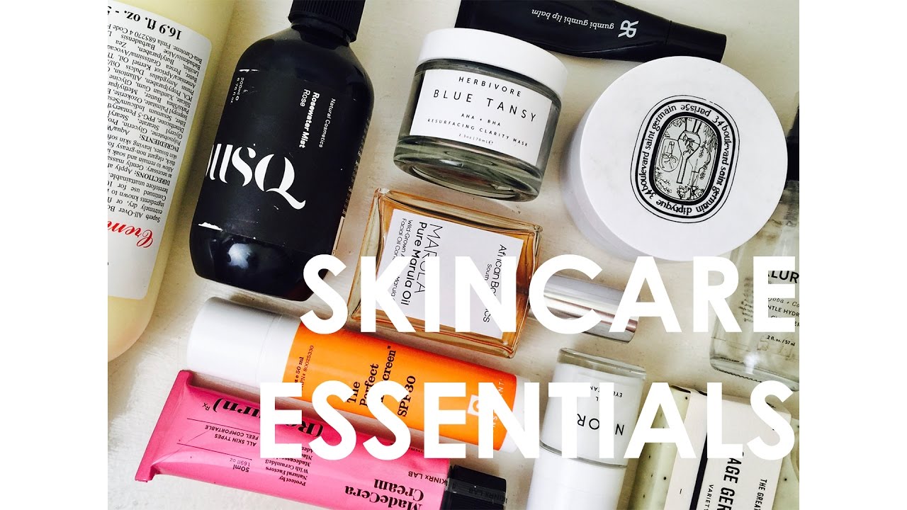 The Skin Enthusiast Skincare Essentials Fall 2016