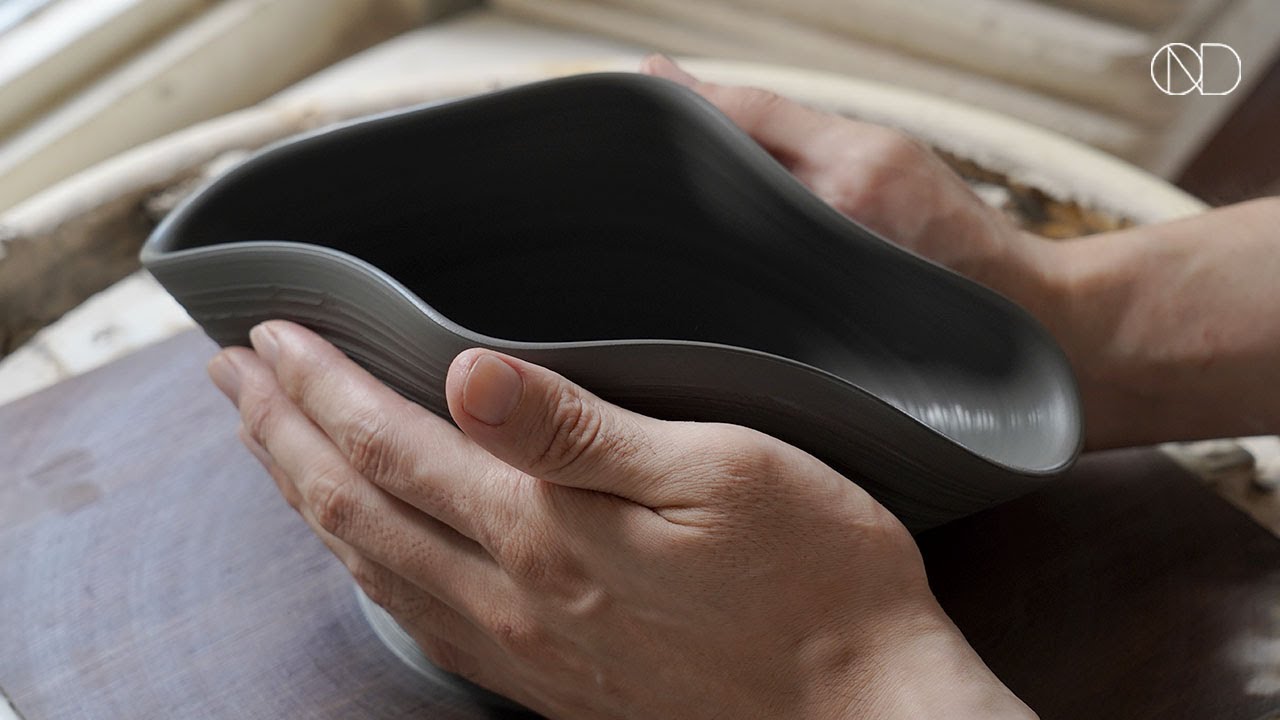 물레로 만드는 도자기 조개 오브제  :Making a Ceramic Seashell Object [ONDO STUDIO]