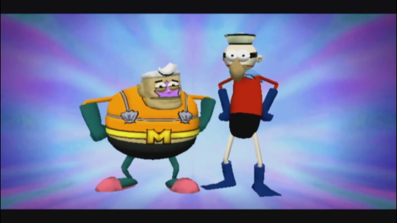 Spongebob Squarepants: Lights Camera Pants! Mermaidman & Barnacleboy Movie (Full)