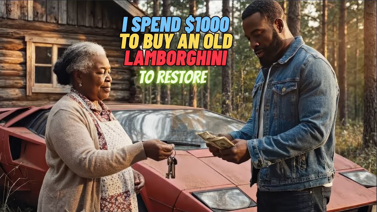 I spend $1000 to buy an old Lamborghini to restore 