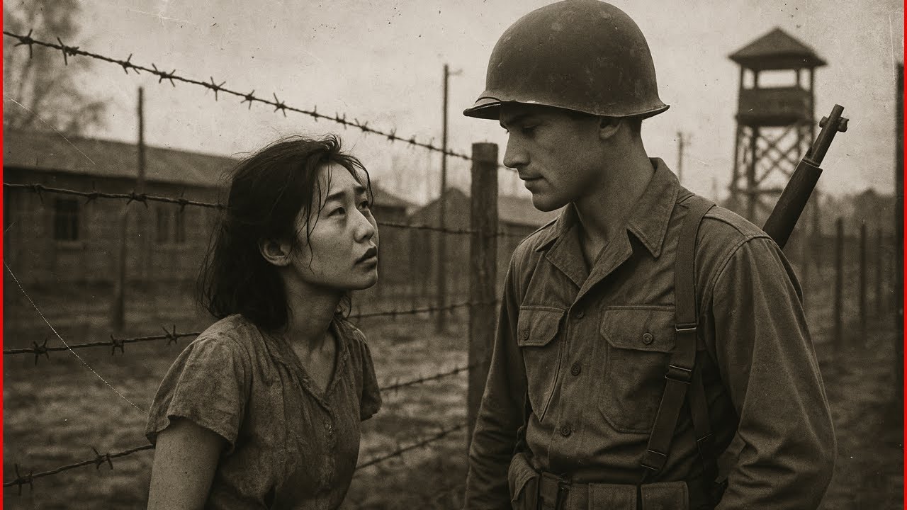 (1945) Японская военнопленная влюбилась в американского солдата, охранявшего ее лагерь