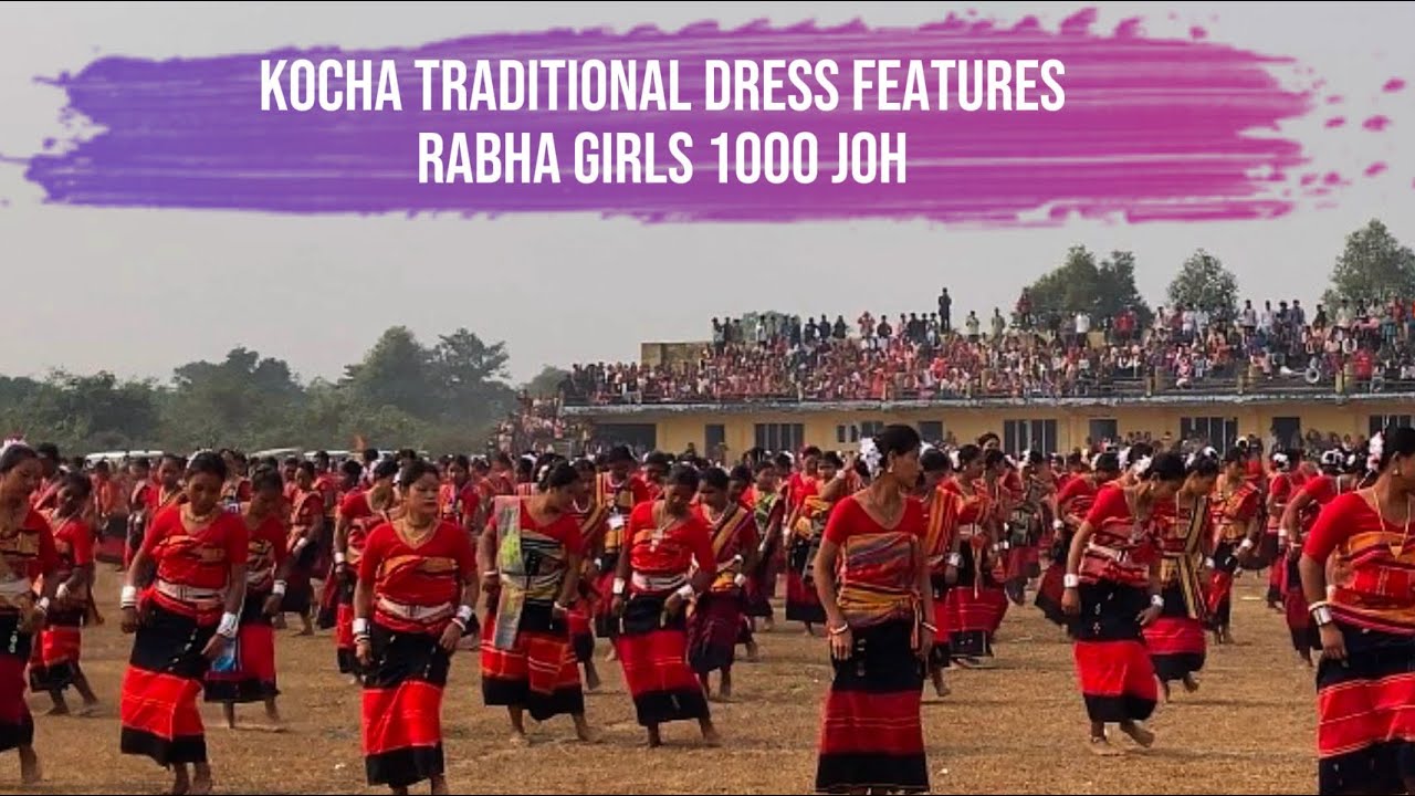 New Rabha traditional dress features Kocha Rabha girls 1k Song 2026 