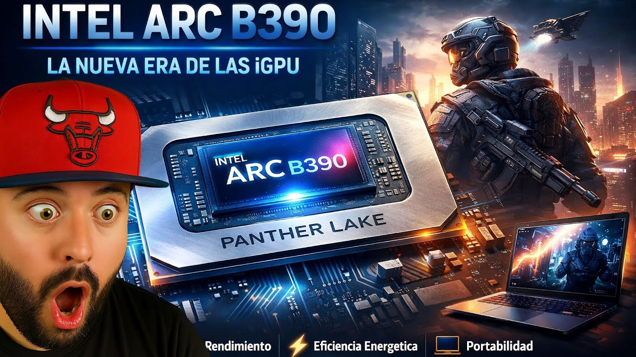 La Intel Arc B390 es una locura