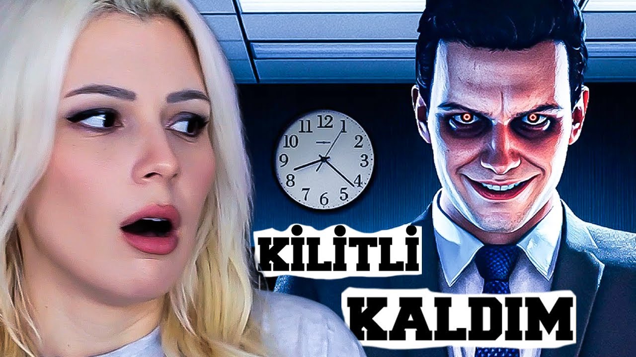 OFİSTE KİLİTLİ KALDIM !