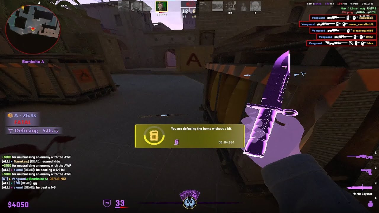 CS2 RAGEBOT PREMIER HVH ft. gamesense.pub/skeet.cc