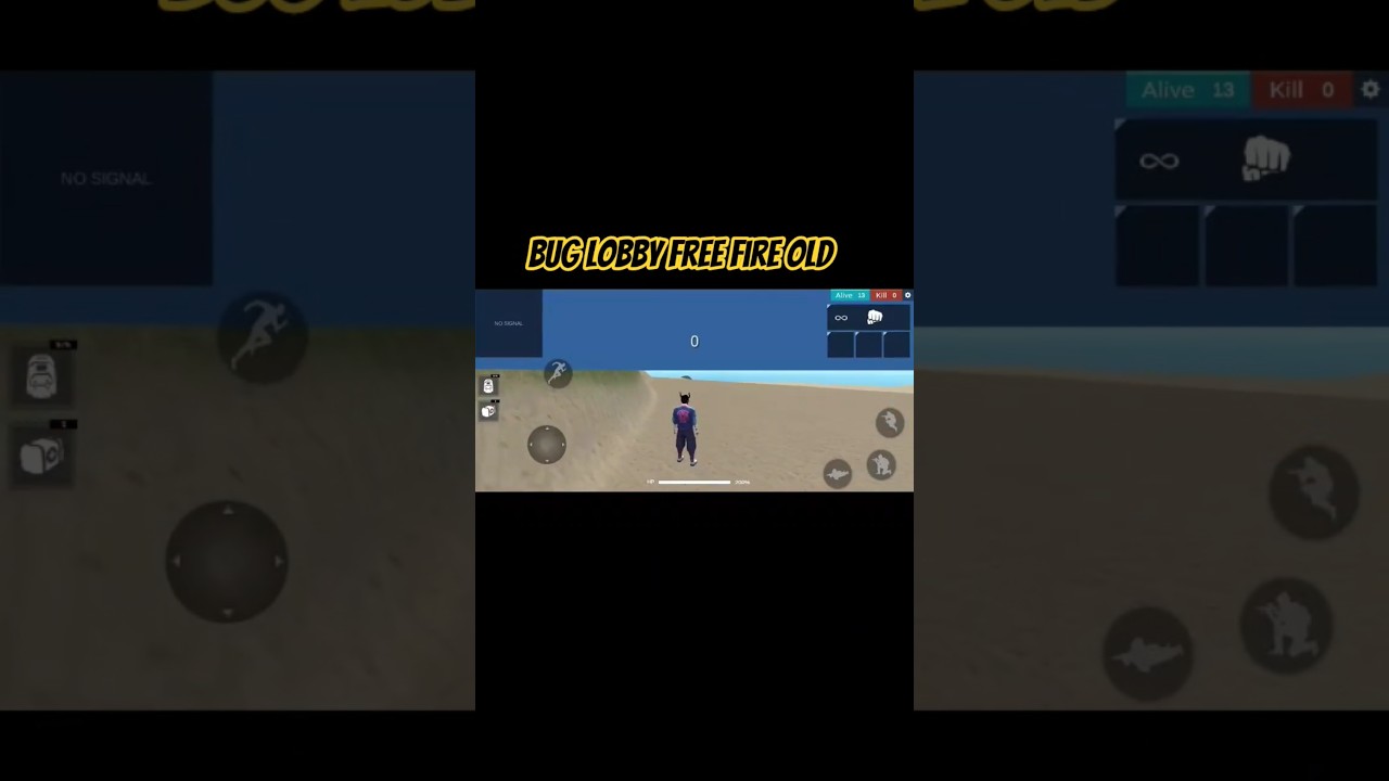 BUG LOBBY FREE FIRE OLD 2017