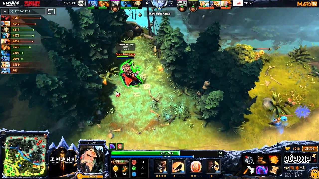 [EPIC] Secret vs CDEC - (Dota 2 Asia Championships) - GoDz & WinteR