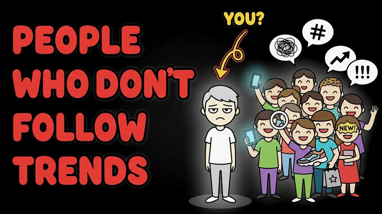 Psychology of People Who Don't Follow Trends