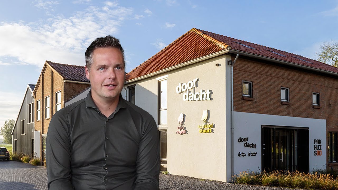 Van oude boerderij naar creatief kantoor: opdrachtgever Harm-Jan verteld erover