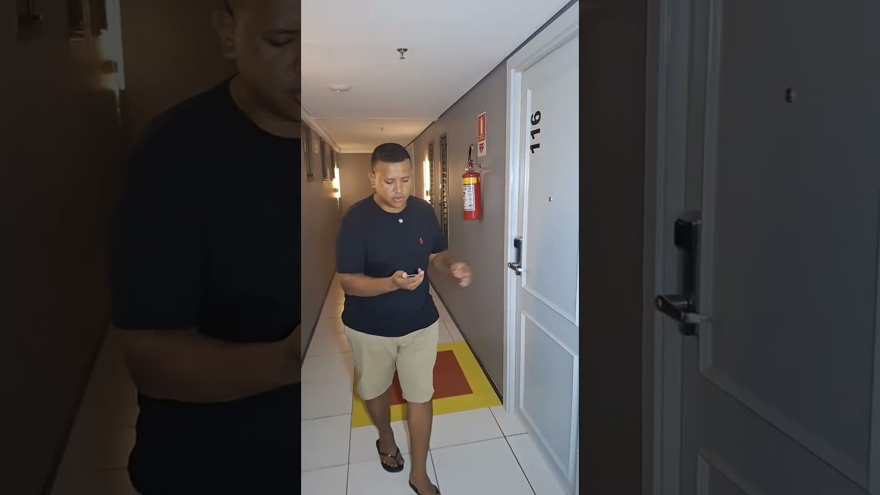 MOSTRANDO O HOTEL QUE EU A MARIANA E O BRAGA ESTÃO EM SÃO LUIS.