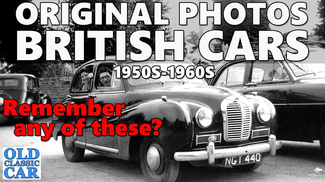 Британские автомобили 1950-х - 1960-х годов | Оригинальные чёрно-белые фотографии истории нашего ...