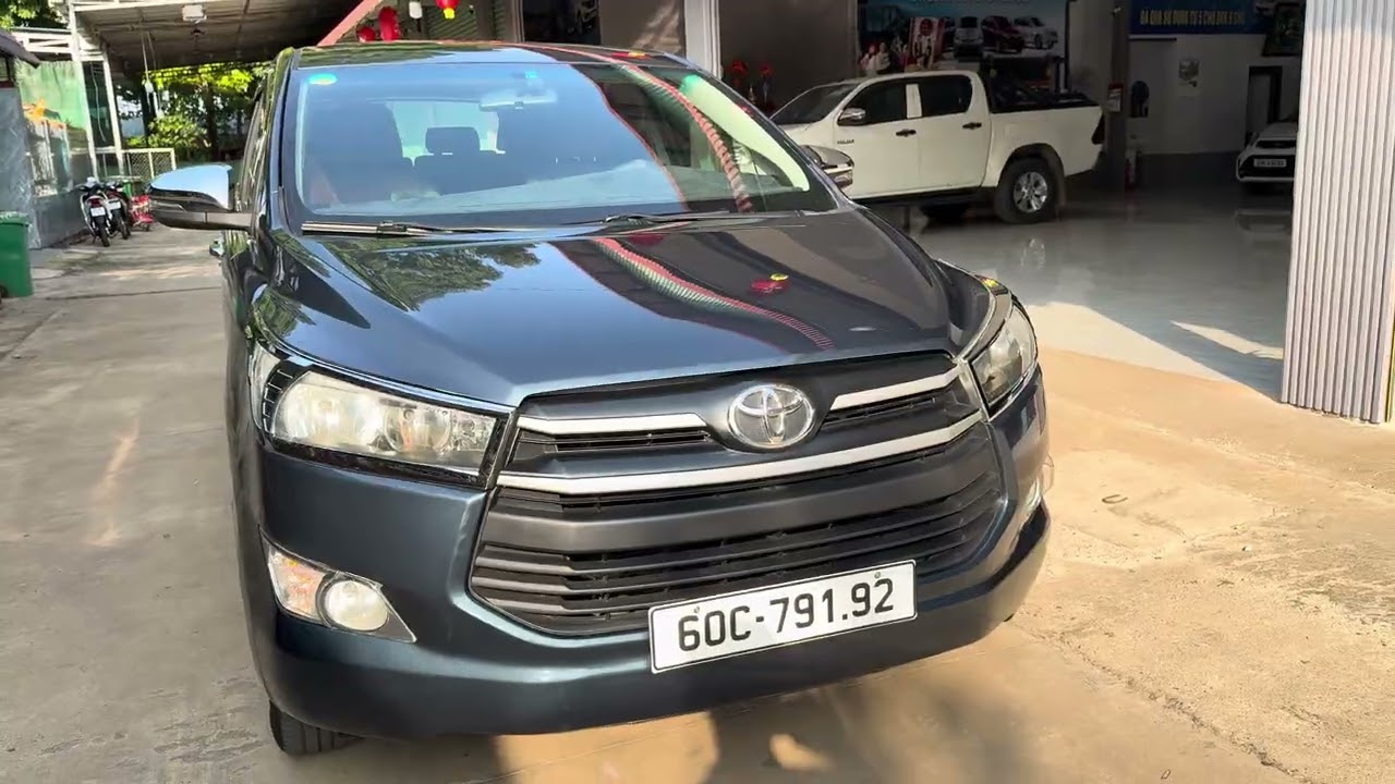 362 tr, Innova E cuối 2018, màu xanh đá, cân bằng điện tử, ôtô lân ngọc Đồng Nai, Zalo 0919 243 566,