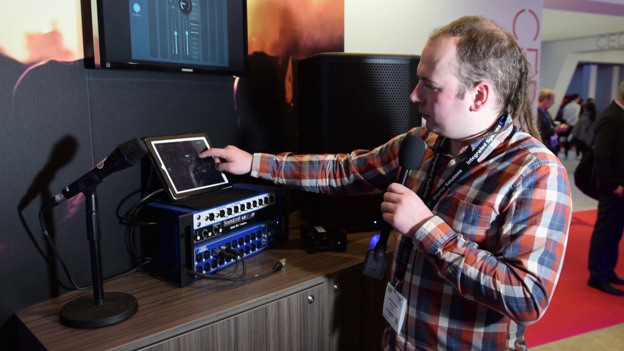 Soundcraft Ui24R - kompaktowy rackowy mikser cyfrowy [ISE 2017]