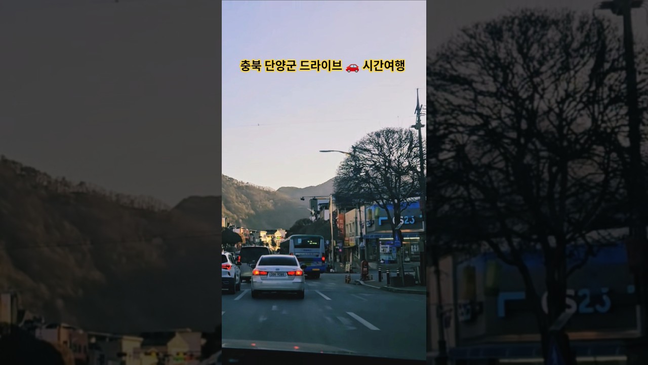 충북 단양군 드라이브 🚗 시간여행! #트로트 #빈예서 #내고향갈때까지 #여행 #자연 #자동차