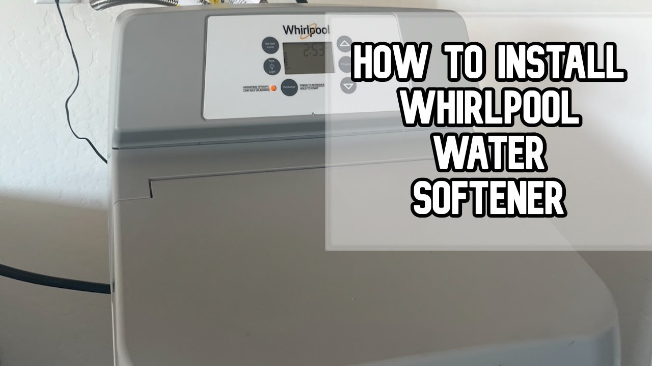 Как установить умягчитель воды Whirlpool своими руками, видео #whirlpool #watersoftenerinstall #w...