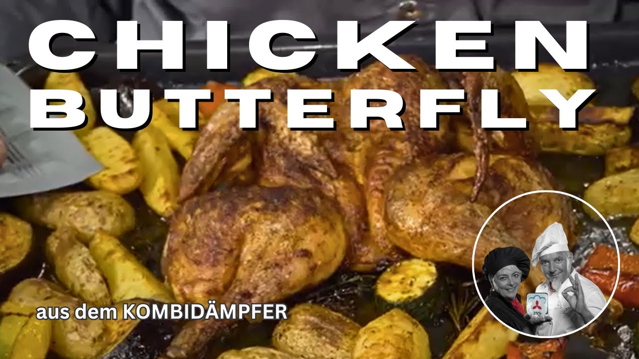 Chicken Butterfly aus dem Kombidämpfer von Julia Stolz