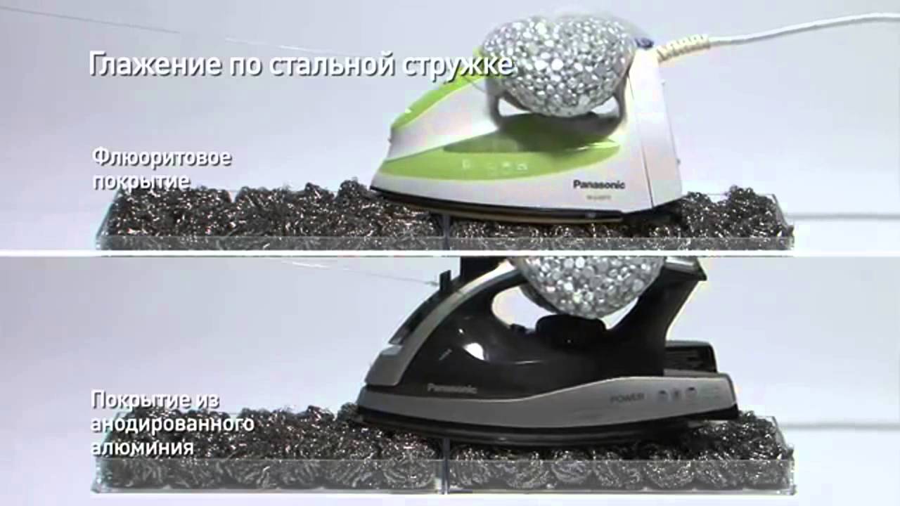 Утюг Panasonic с иновационной подошвой