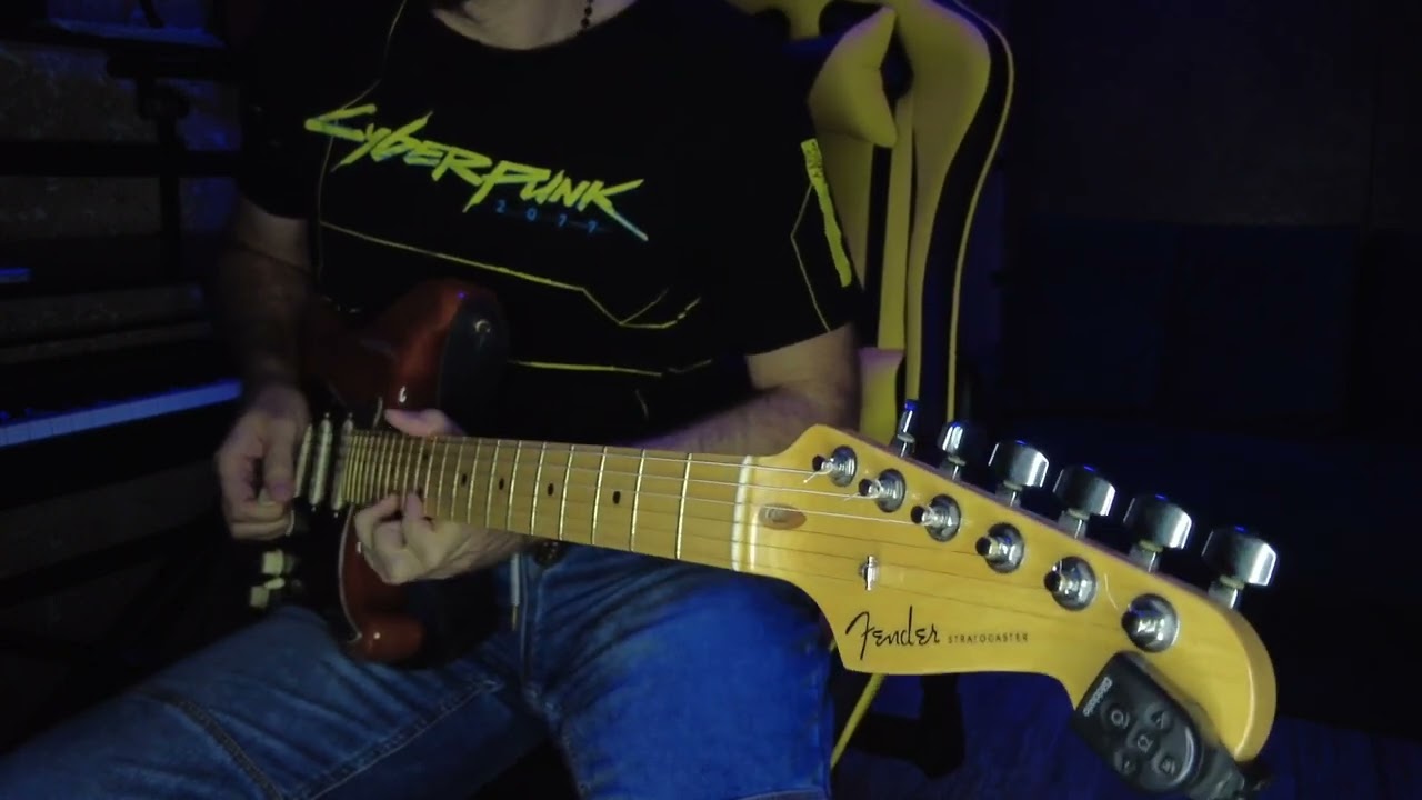 Ram Sanchez - Valkyria [Guitar Playthrough] Fender Deluxe Stratocaster, Crybaby 535Q, Boss  FB-2
