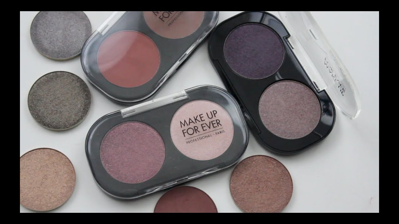 New Makeup Forever Artist Shadows-Swatch & Review