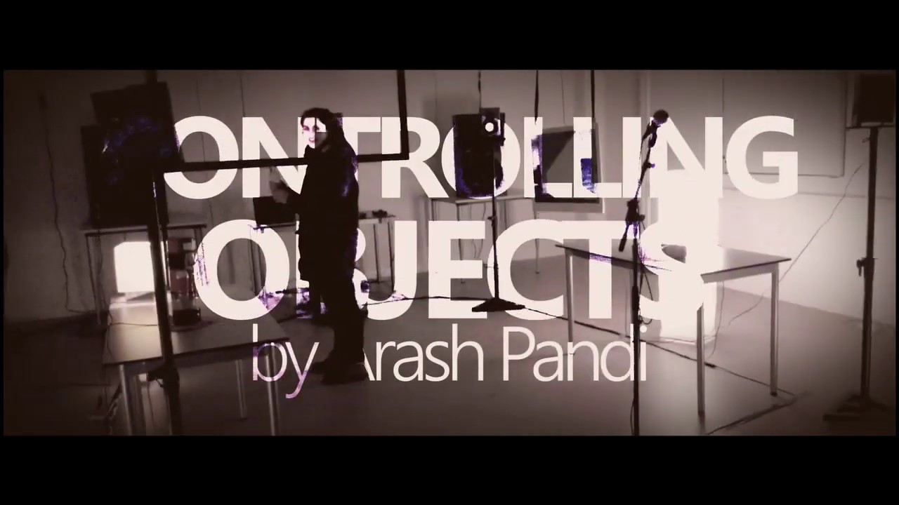 Controlling Objects (Multi-Channel Audio Installation)