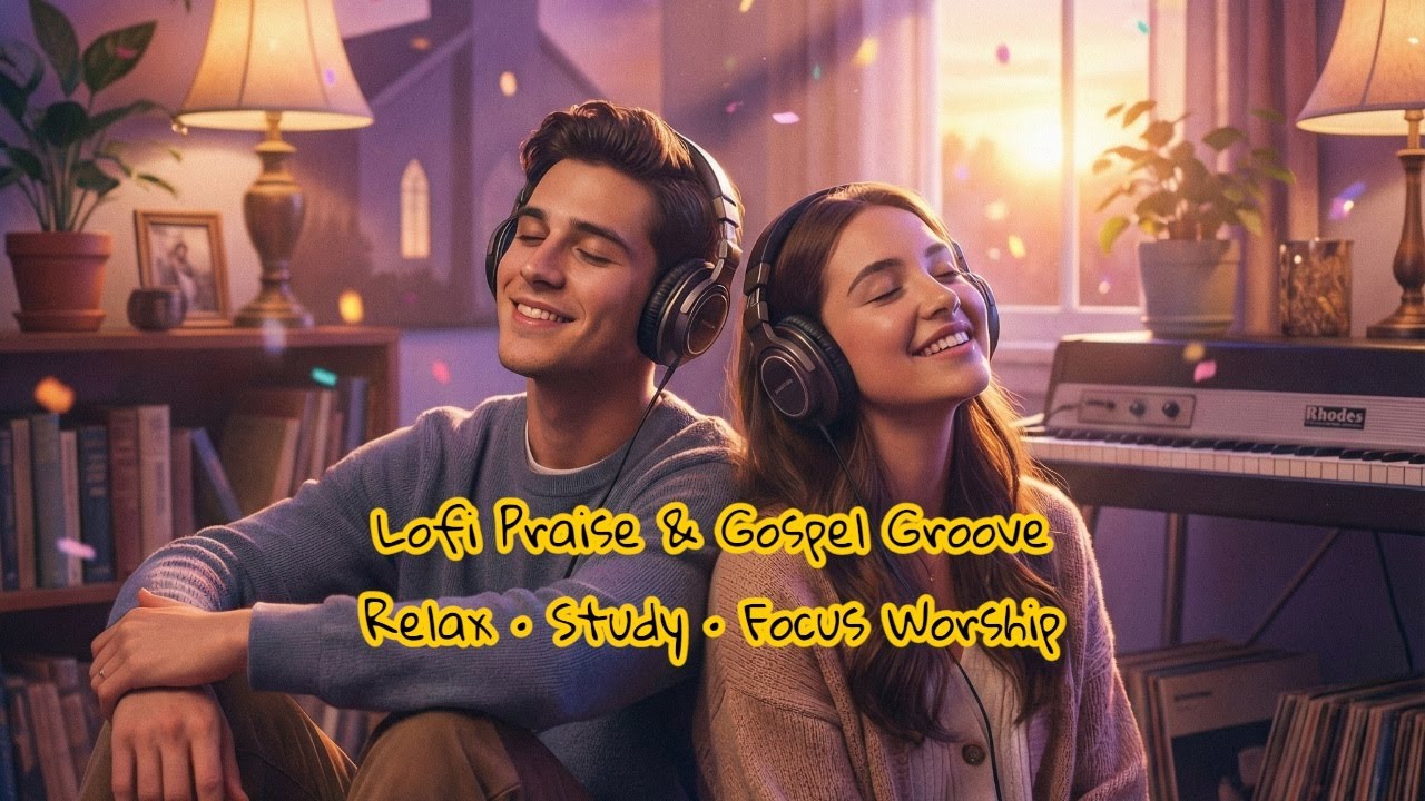 ⭐ Lofi Praise & Gospel Groove — Relax • Study • Focus Worship