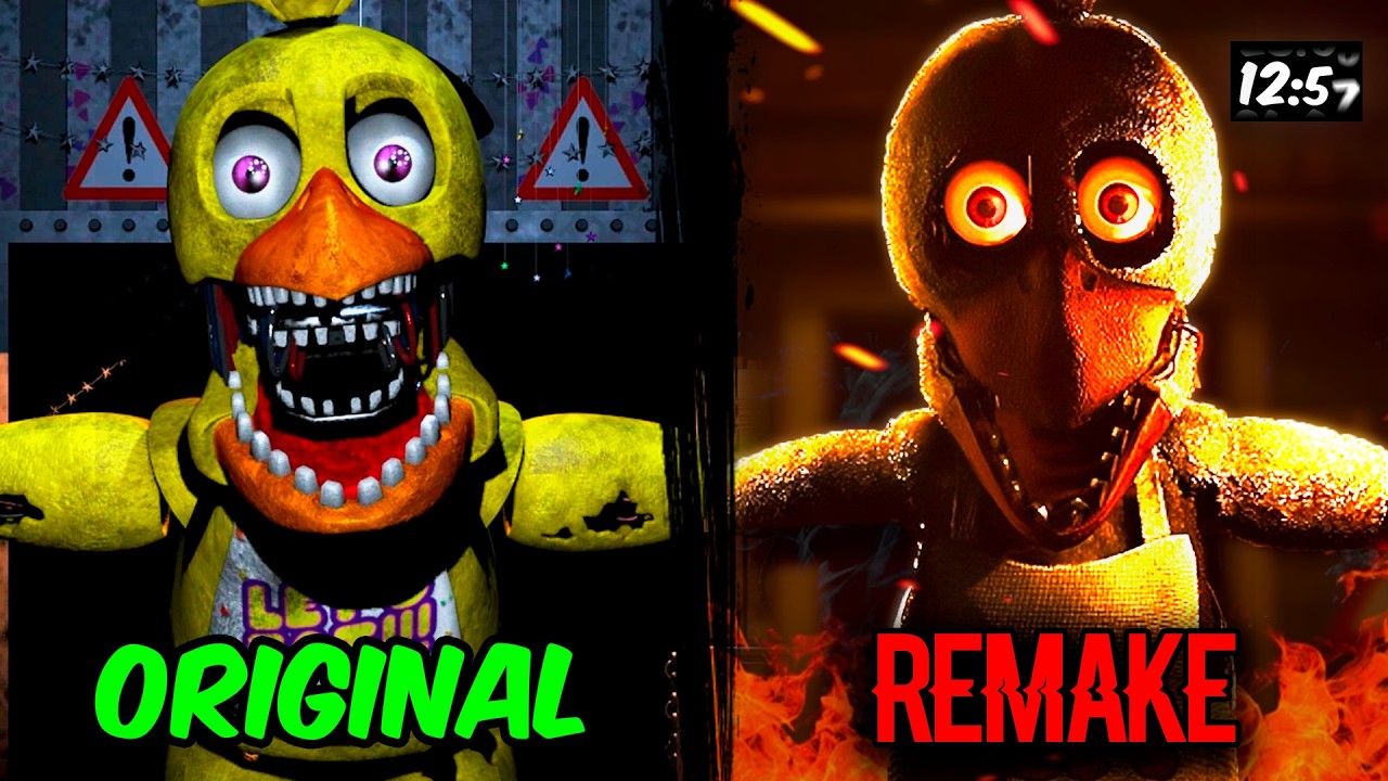 COMPLETÉ el MEJOR REMAKE de FNAF 2 en 13 MINUTOS