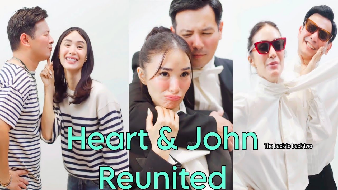 Heart Evangelista and John Prats have reunited for a nostalgic, '90s-inspired fashion photoshoot! 💖
