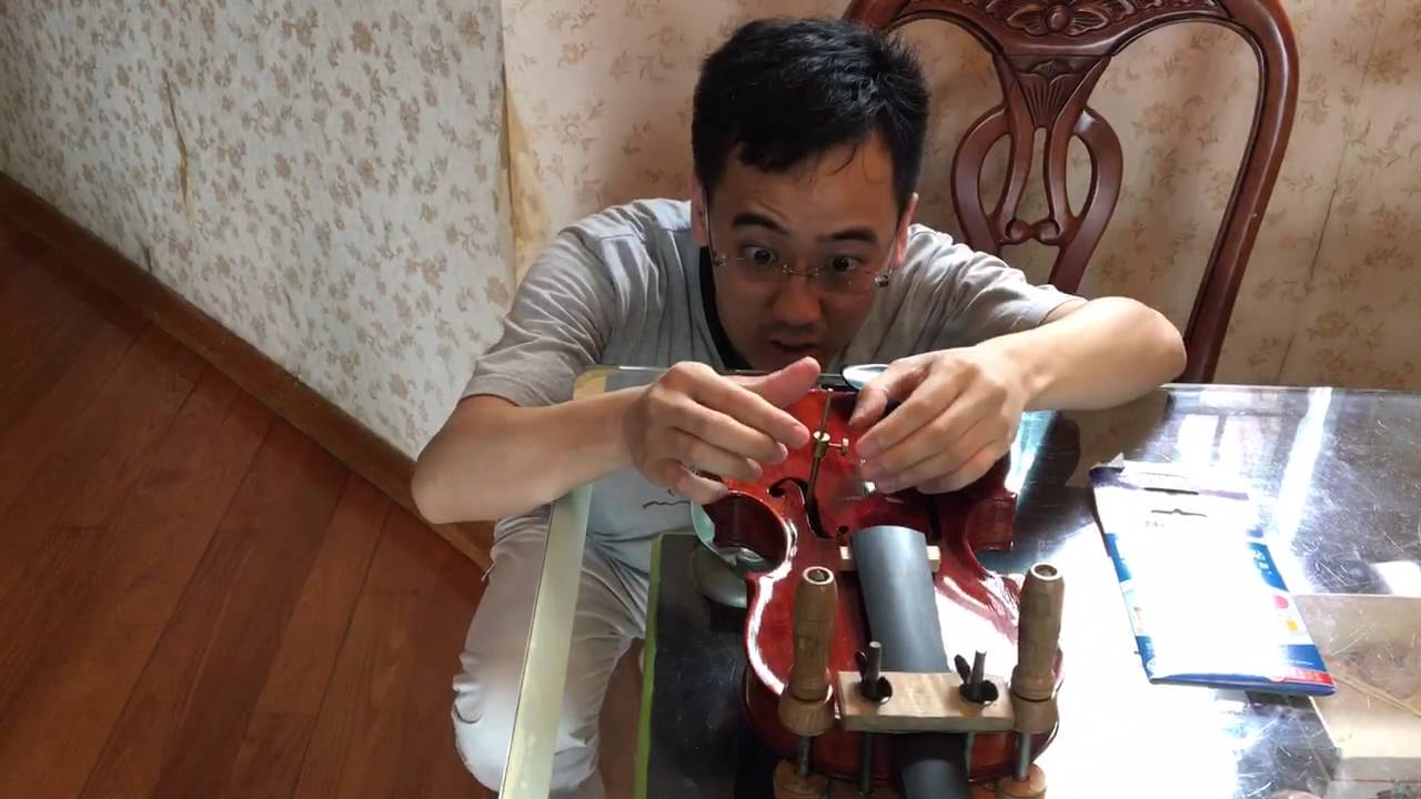 Perfect way to measure violin sound post cutting angles